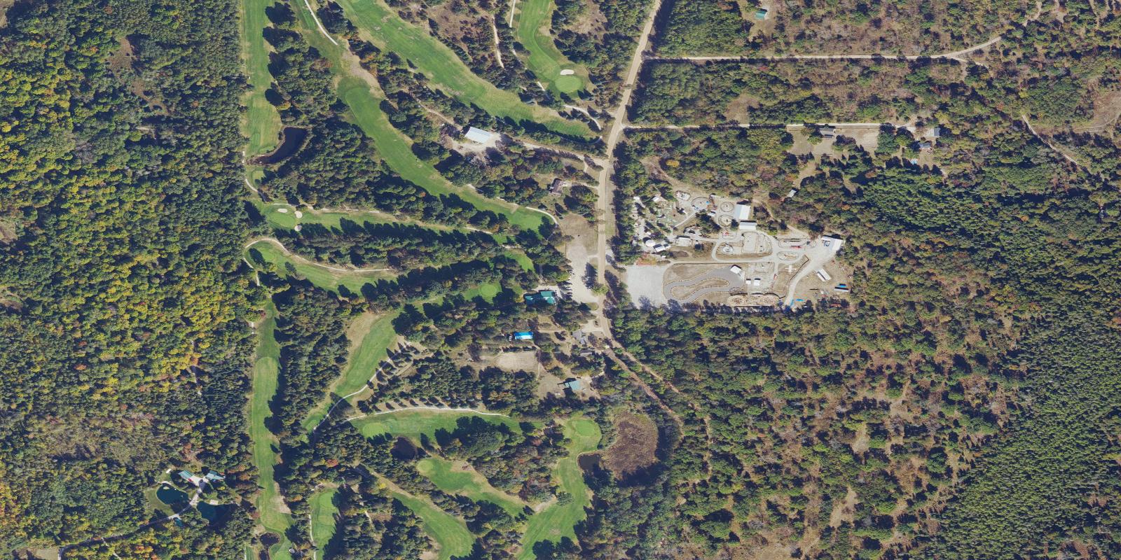Satellite view of Cedar Valley Golf Course, Inc.