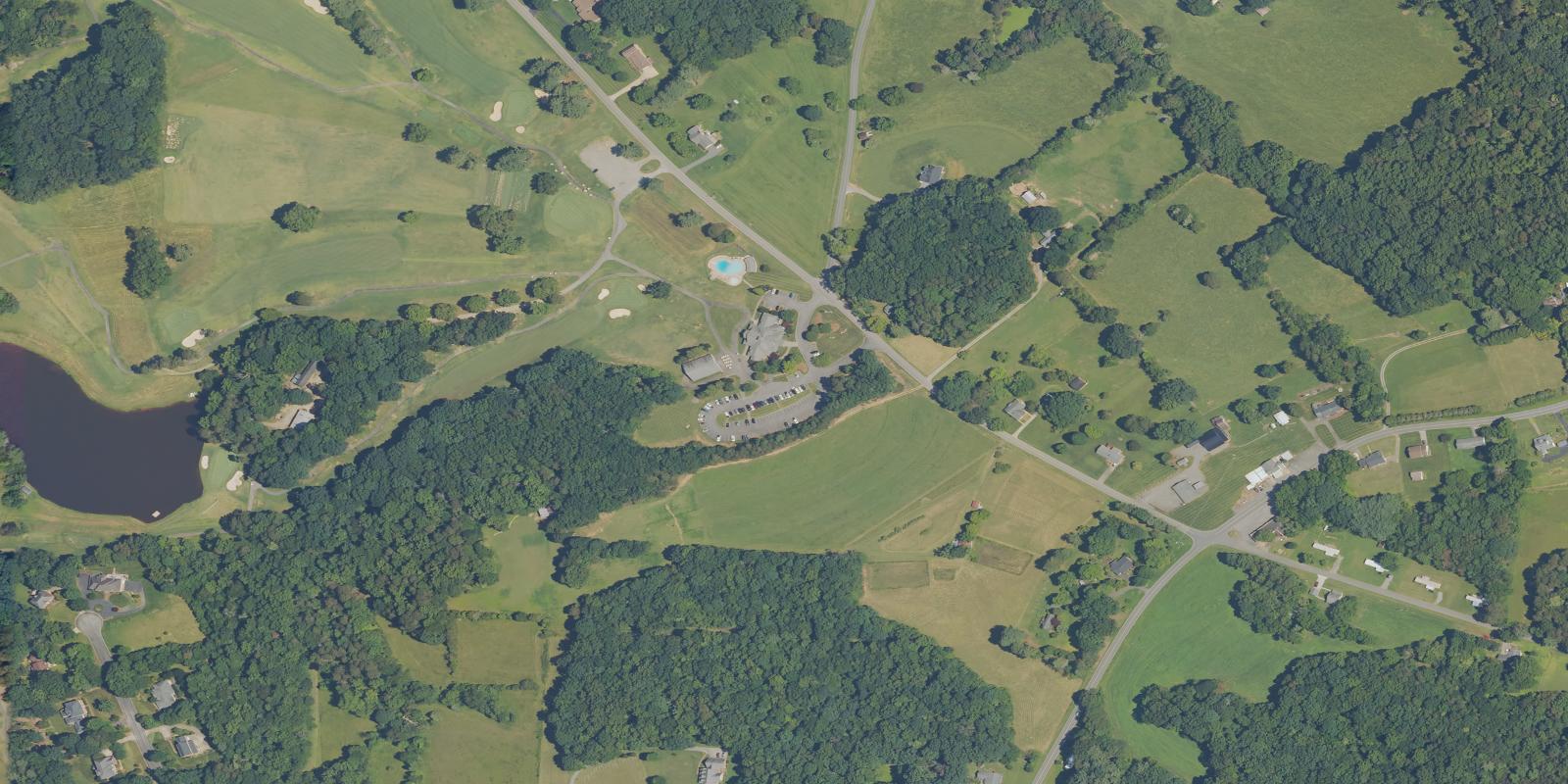 Satellite view of Cedarbrook Country Club