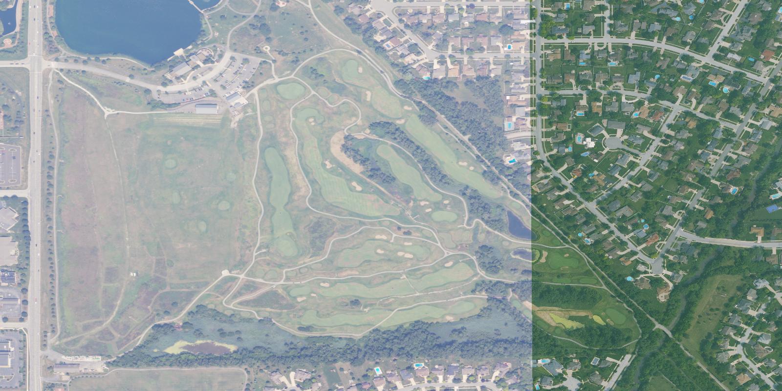 Satellite view of Centennial Park 9-Hole Golf Course