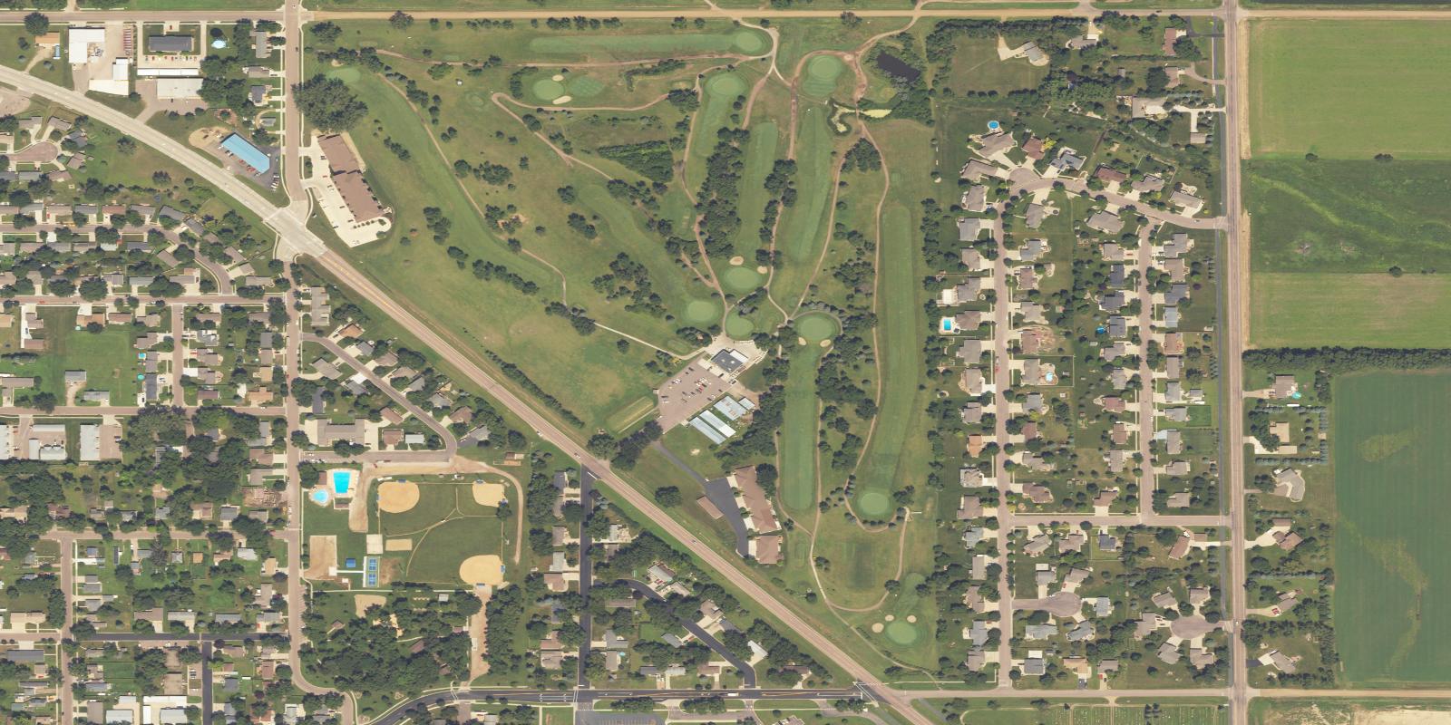 Satellite view of Central Valley Golf Club