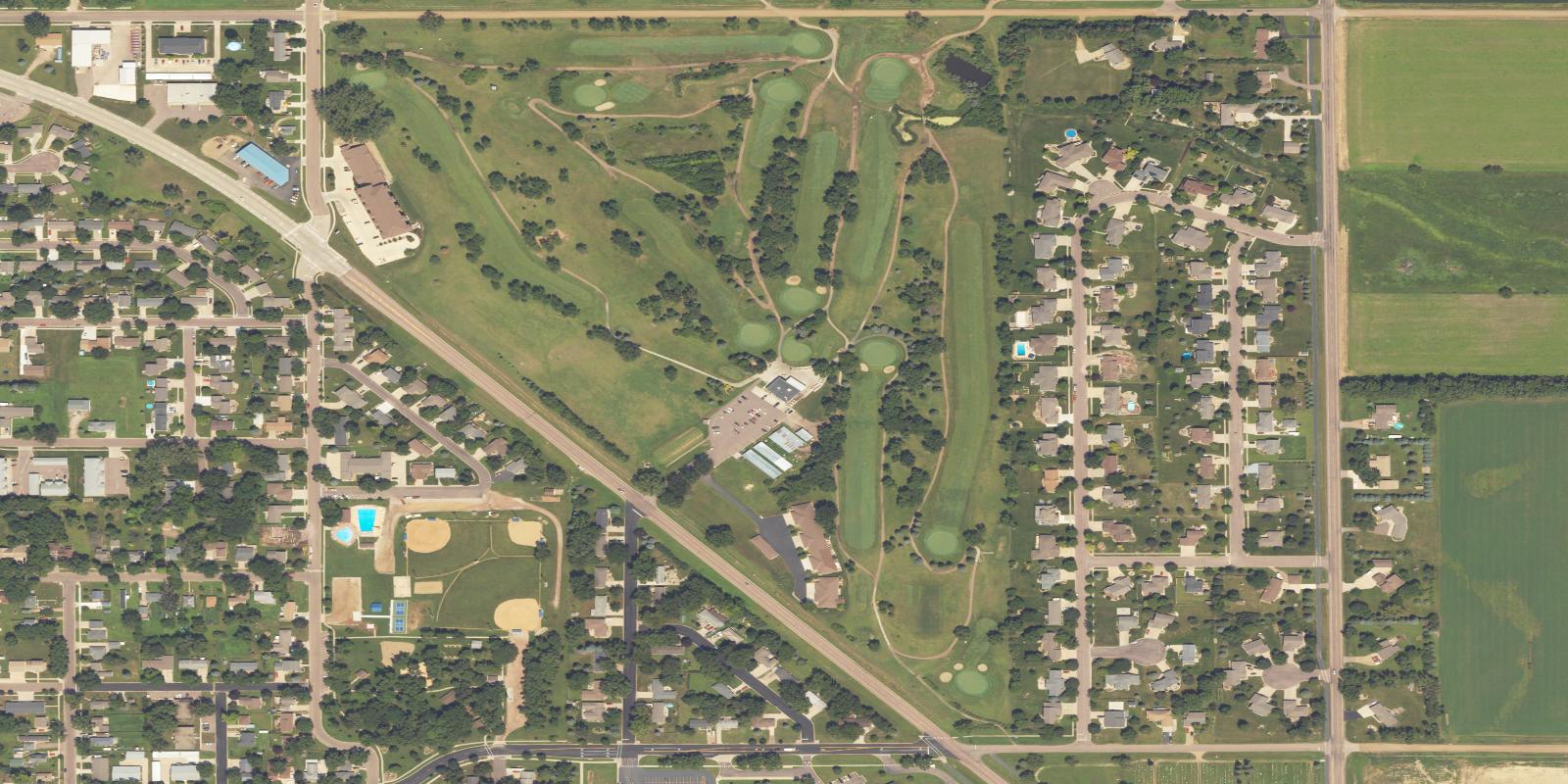 Satellite view of Central Valley Golf Club