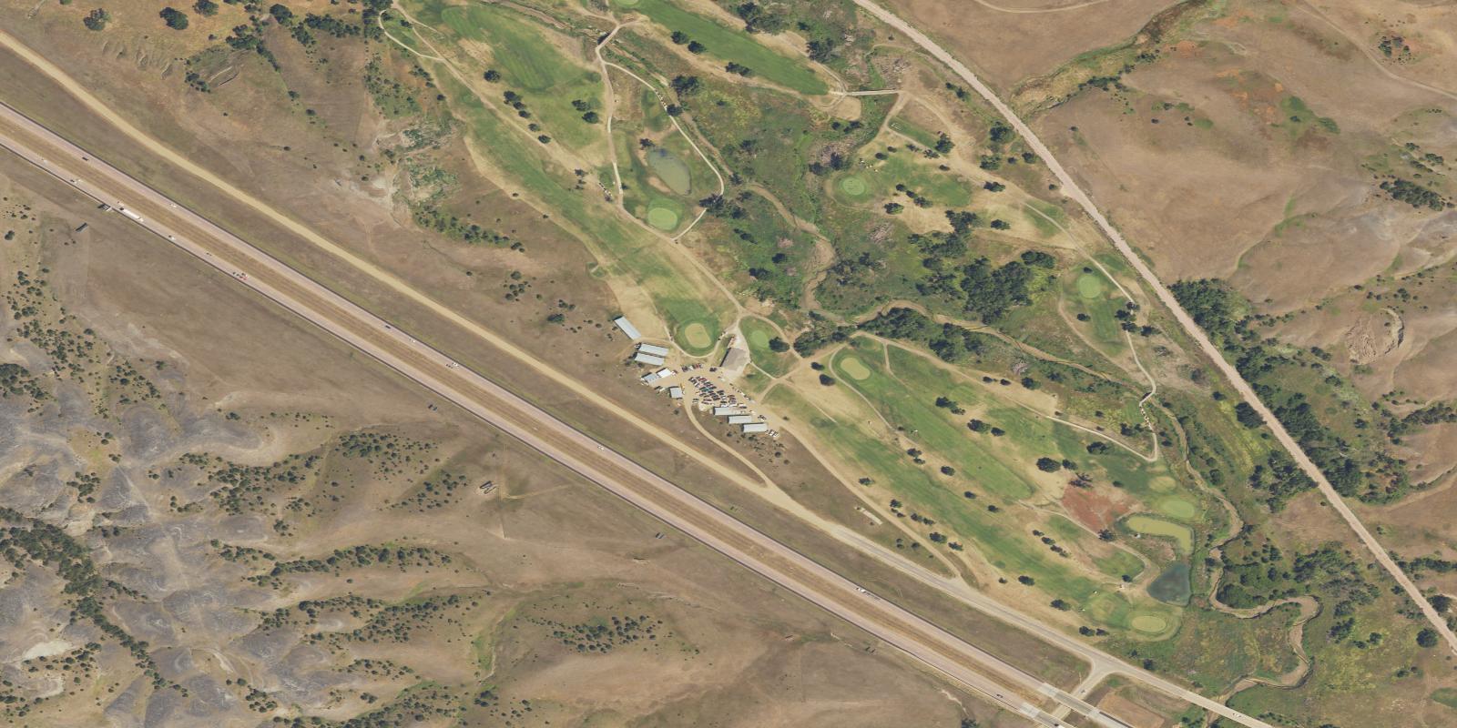 Satellite view of Chamberlain Country Club
