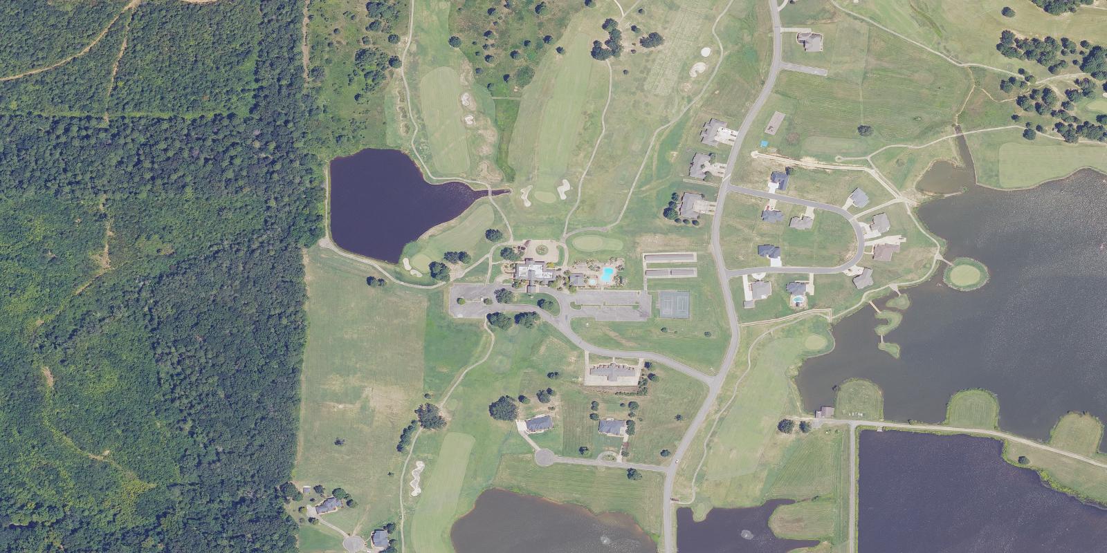 Satellite view of Chamberlyne Country Club