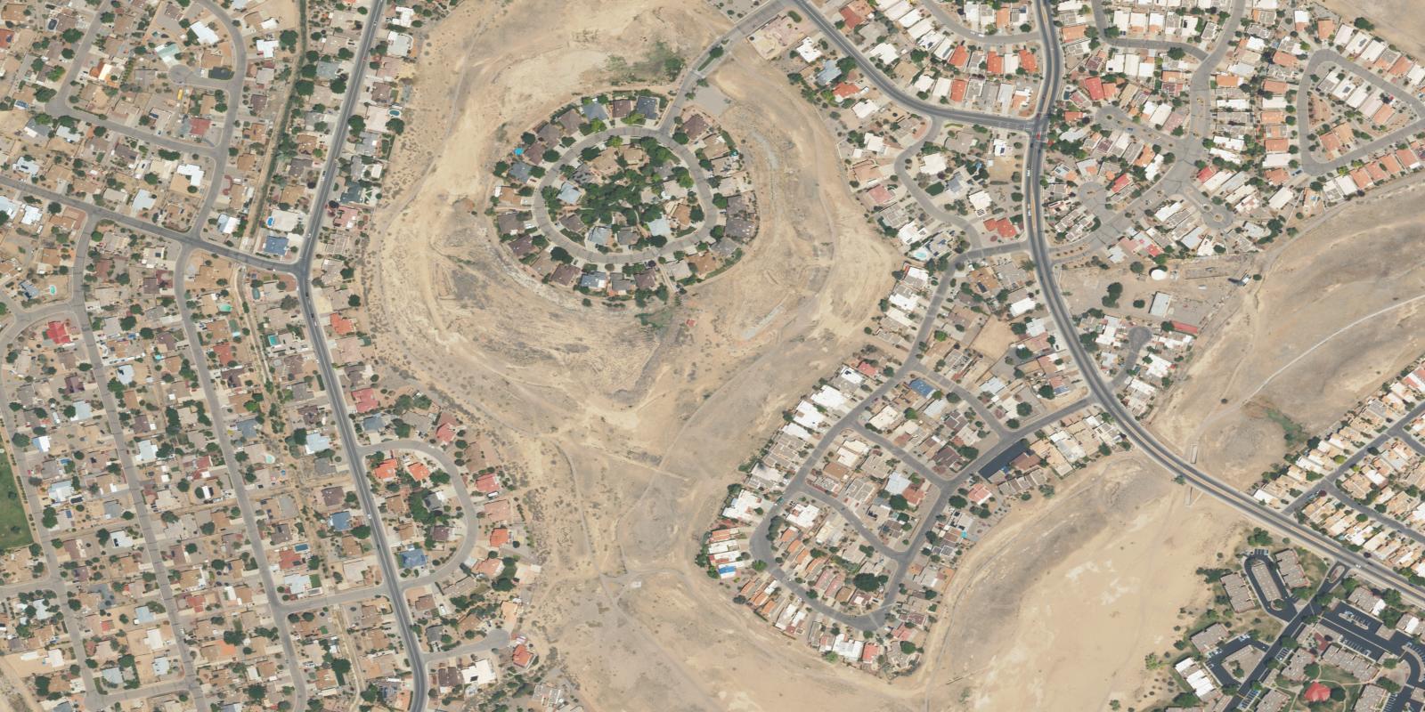Satellite view of Chamisa Hills Country Club