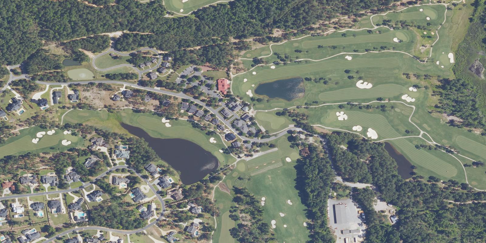 Satellite view of Champions Retreat Golf Club