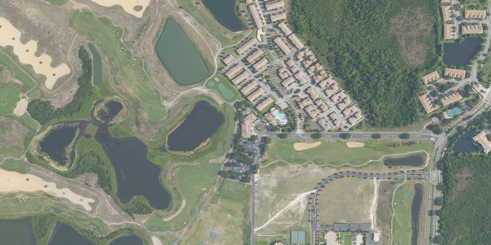Satellite view of Championsgate Golf Club National
