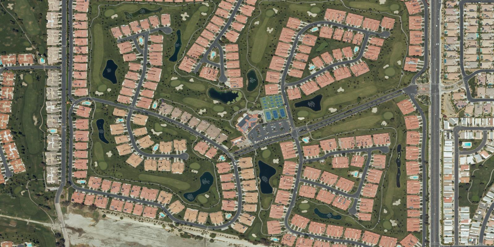 Satellite view of Chaparral Country Club