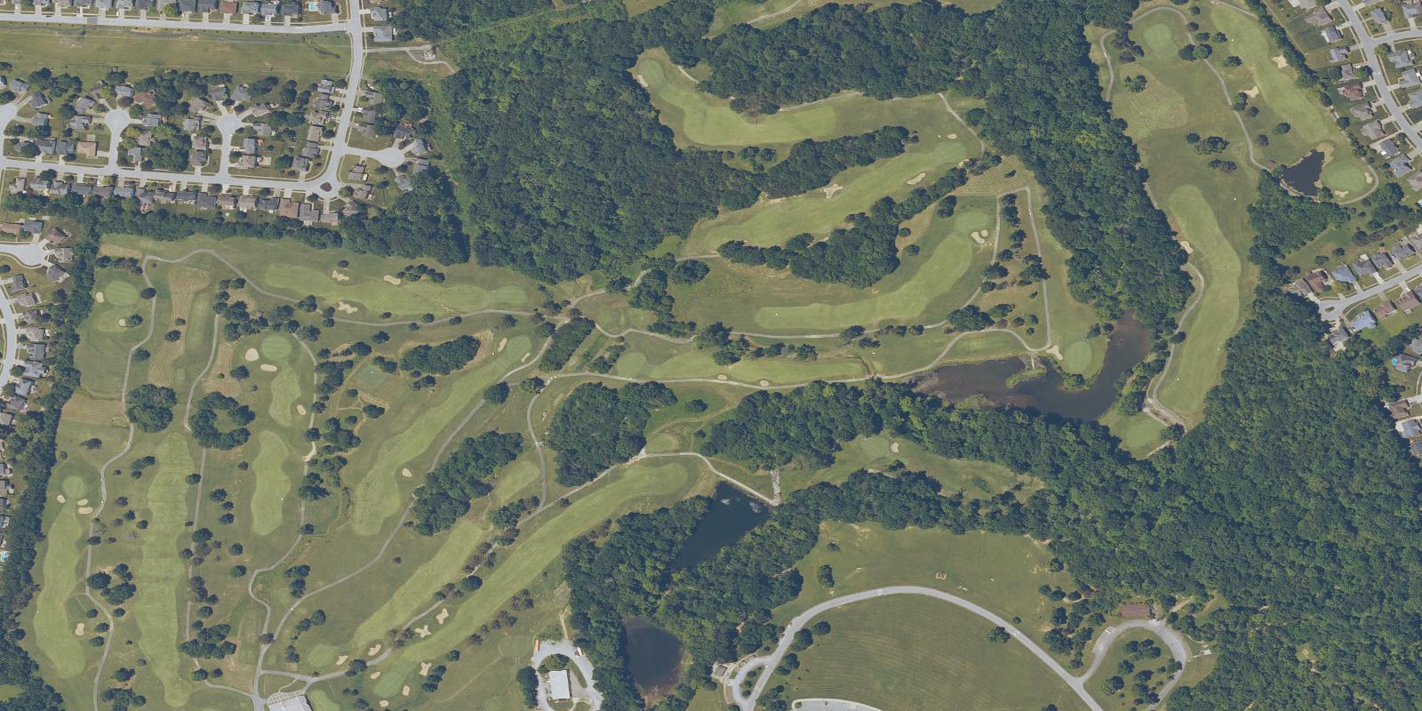 Satellite view of Charlie Vettner Golf Course
