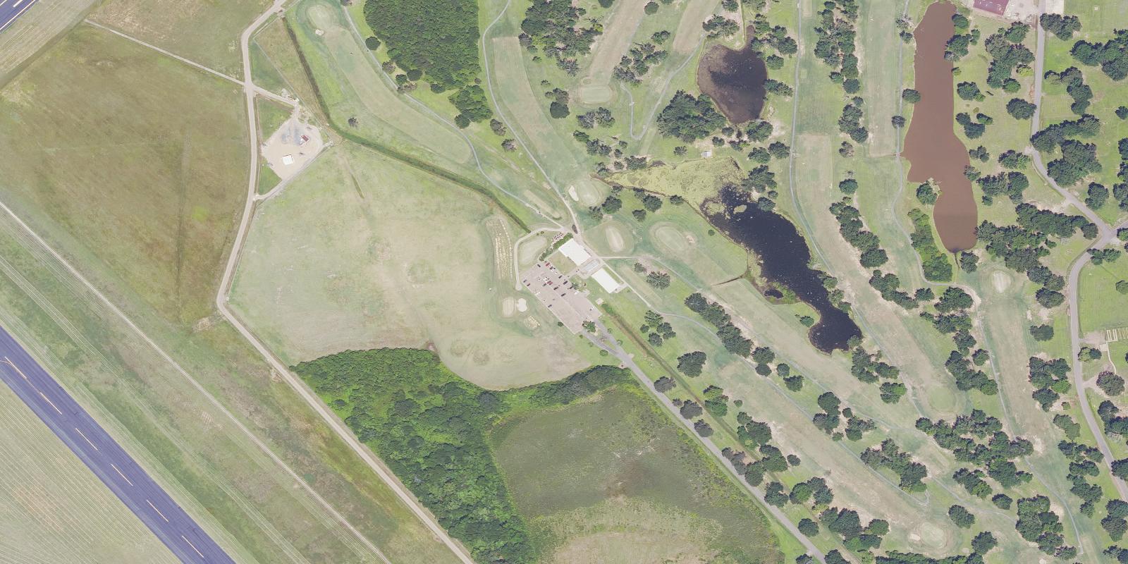 Satellite view of Chennault Park