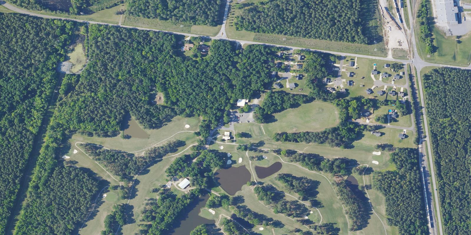 Satellite view of Chester Golf Club
