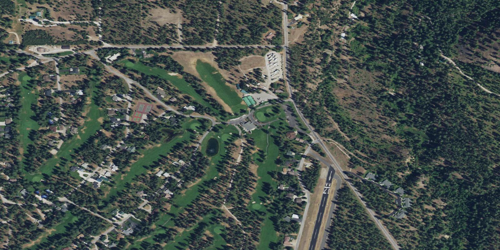 Satellite view of Chewelah Golf & Country Club