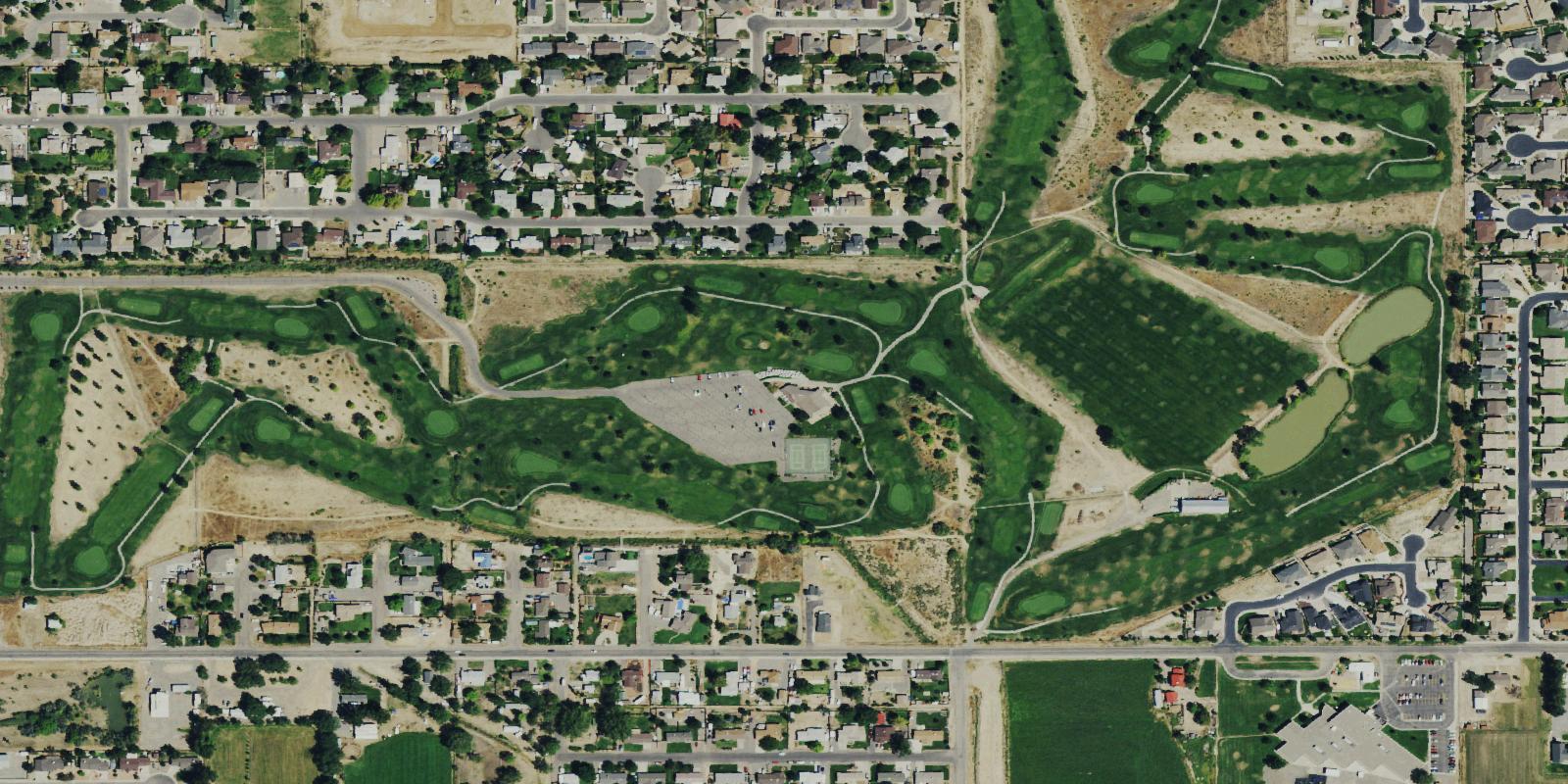 Satellite view of Chipeta Golf Course At Orchard Mesa