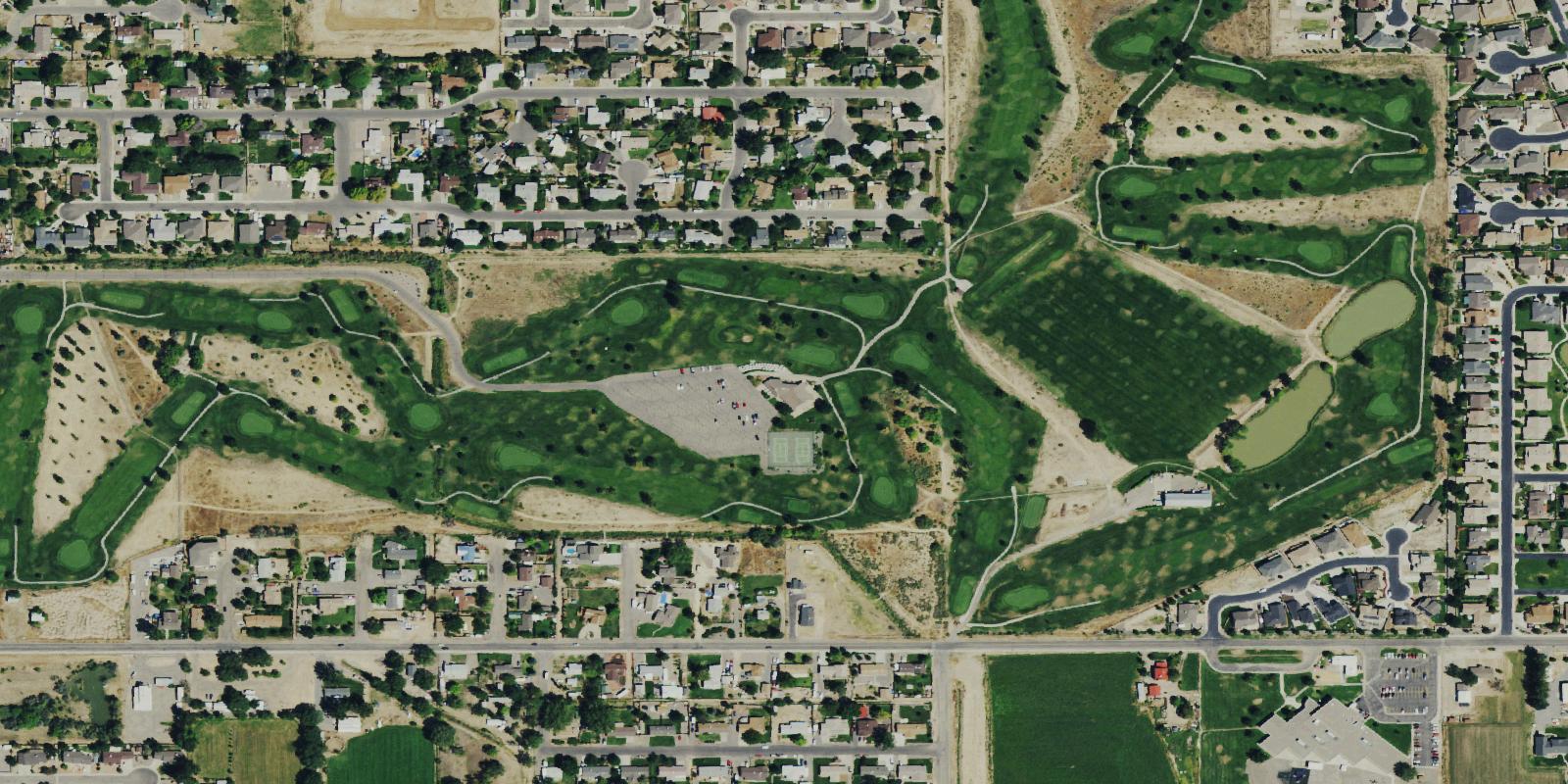 Satellite view of Chipeta Golf Course