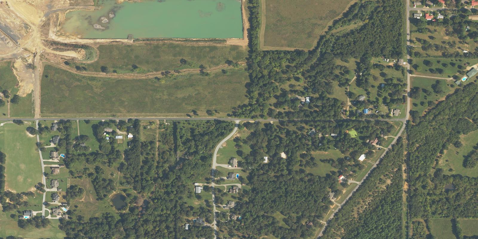 Satellite view of Choctaw Country Club