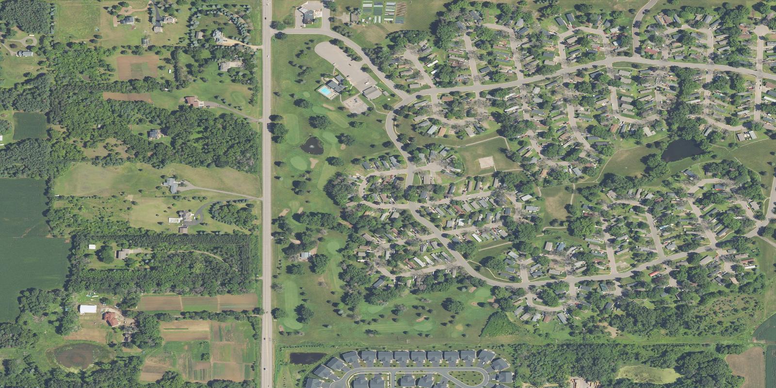Satellite view of Cimarron Golf Course