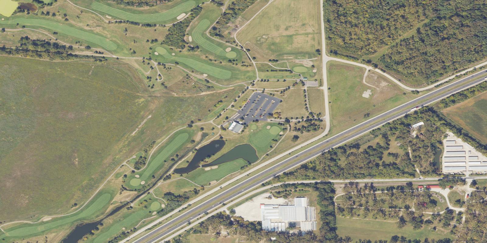 Satellite view of Cinder Ridge