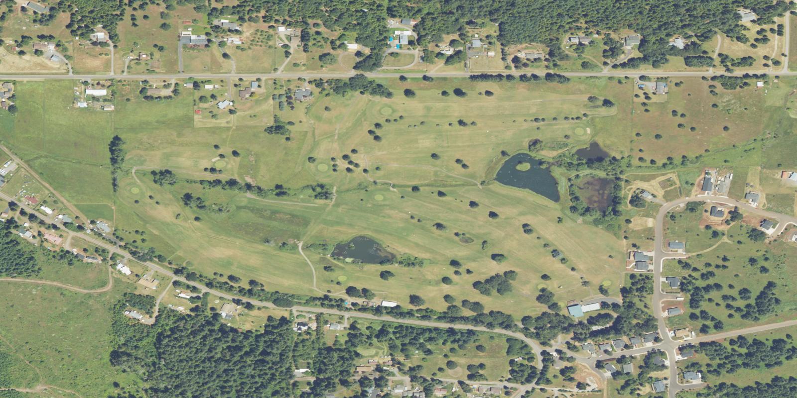 Satellite view of Circle Bar Golf Club