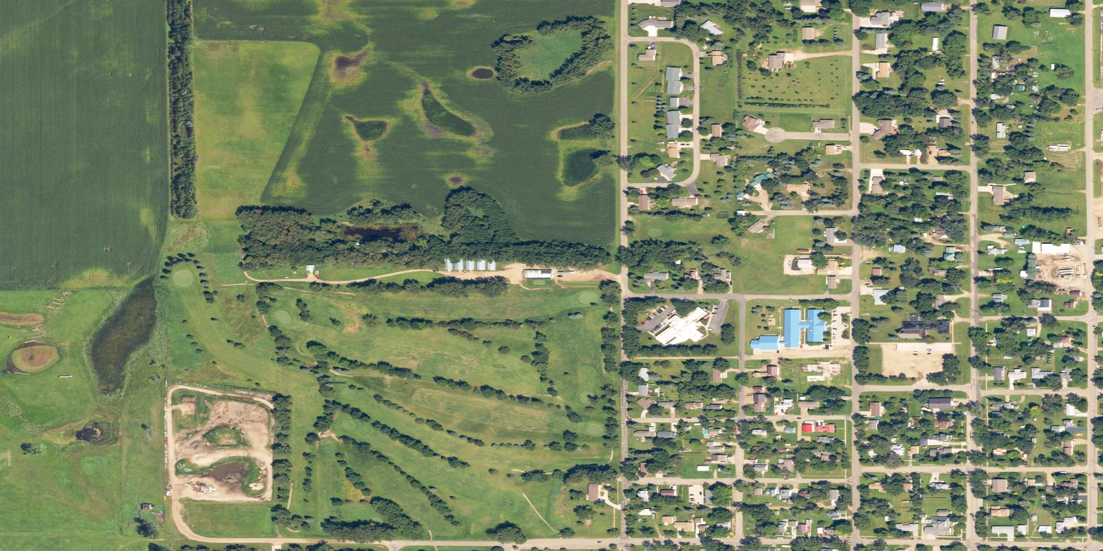 Satellite view of Clark Golf Club