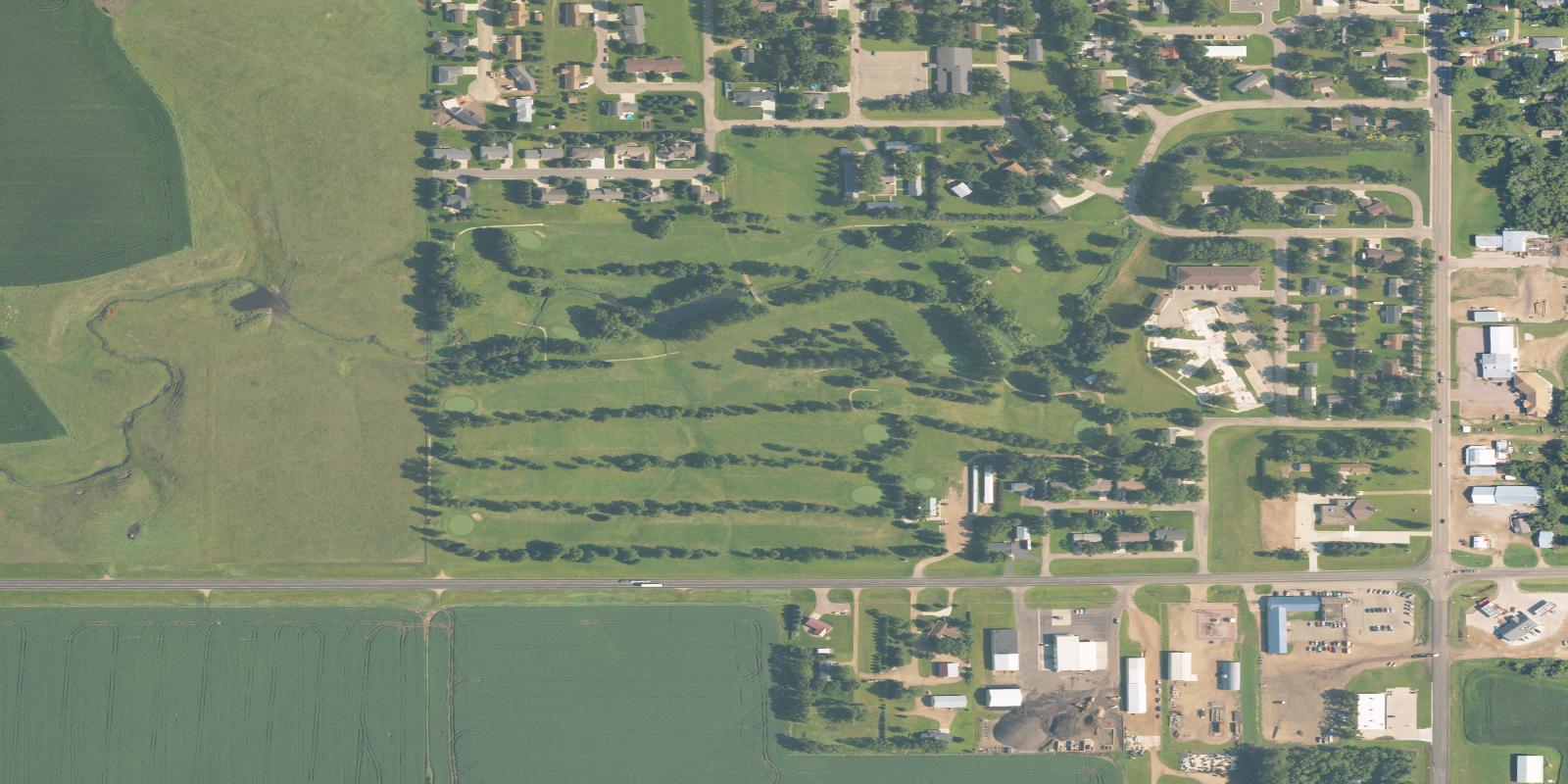 Satellite view of Clear Lake Golf Club