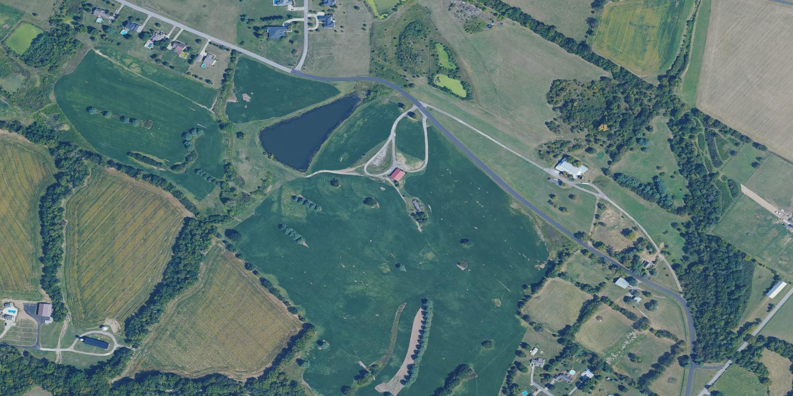 Satellite view of Coal Ridge Golf Course