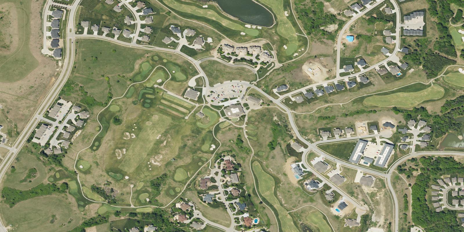 Satellite view of Colbert Hills Golf Course