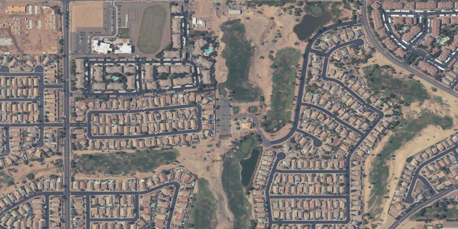 Satellite view of Coldwater Golf Club