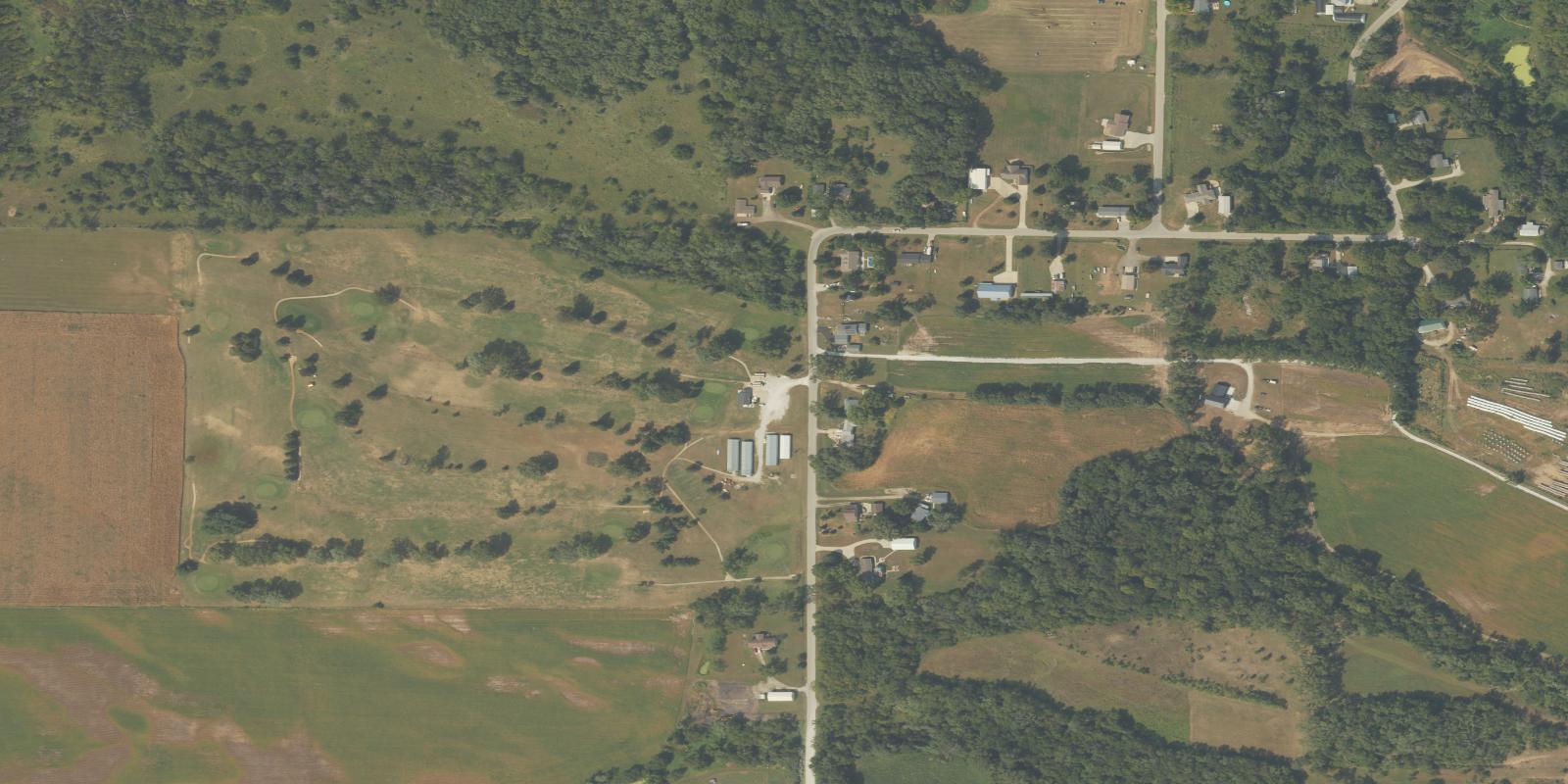 Satellite view of Colfax Country Club