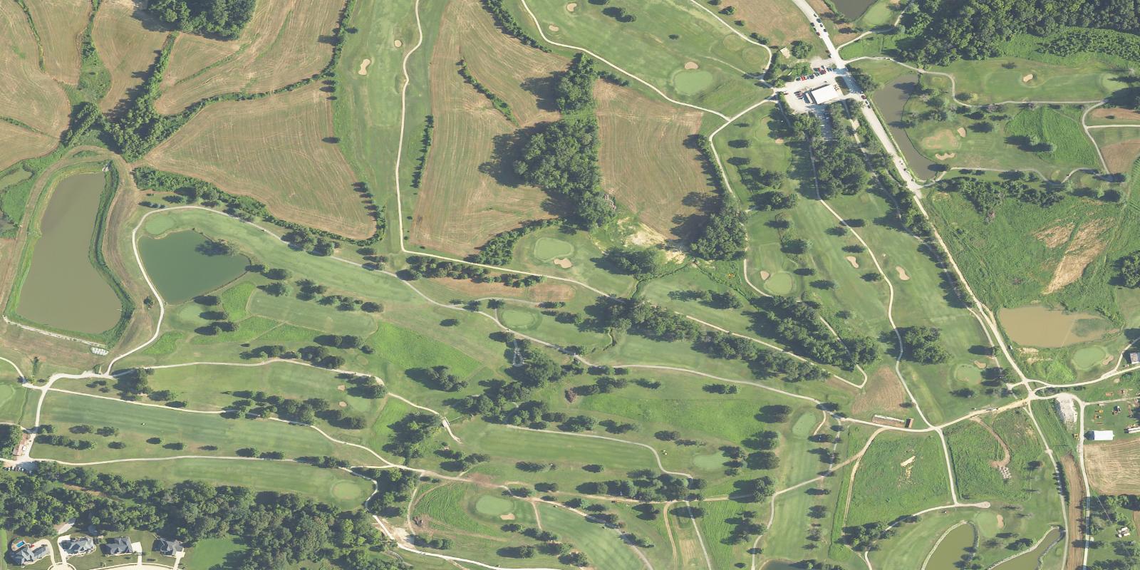 Satellite view of Columbia Golf Club
