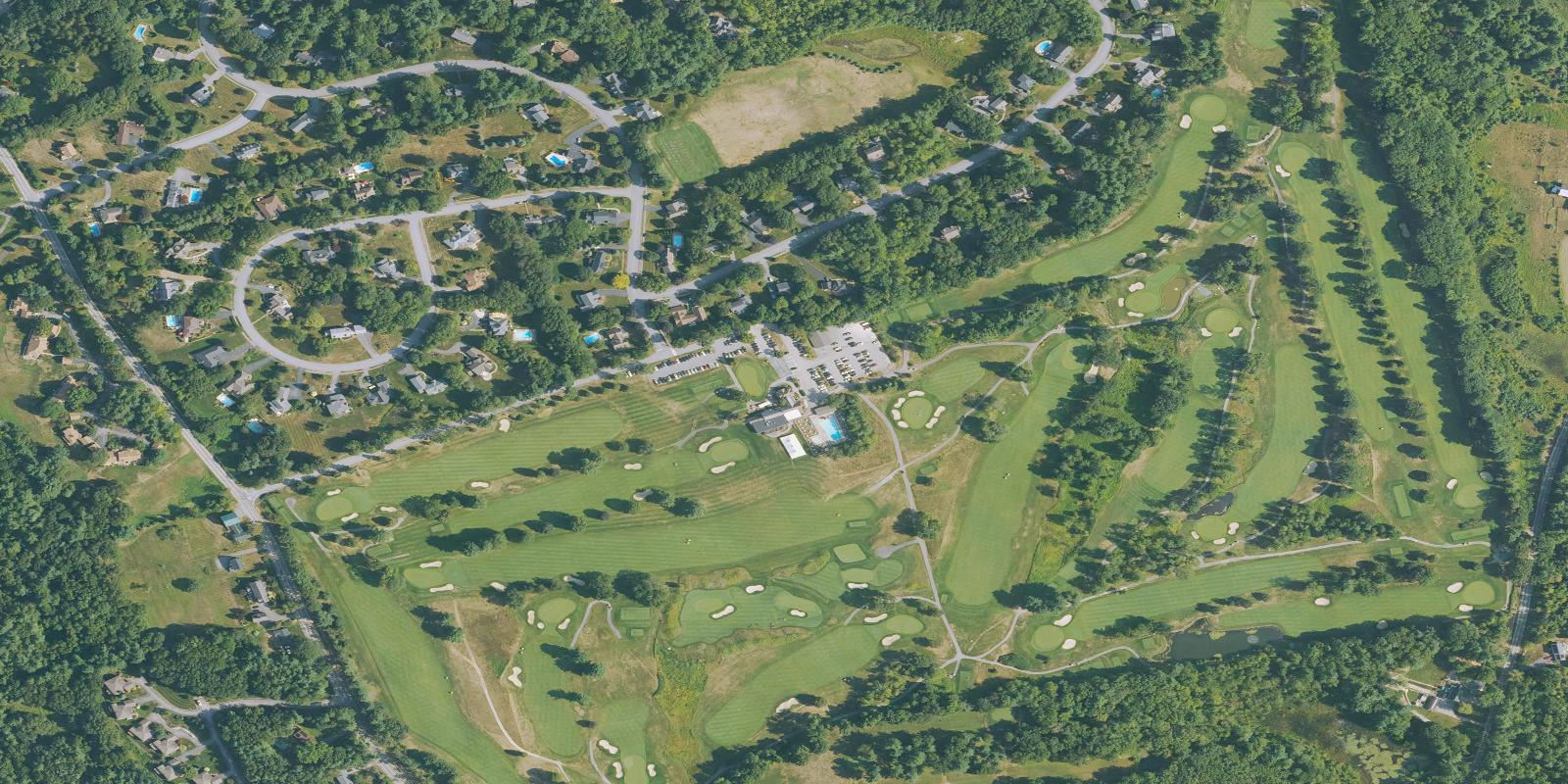 Satellite view of Concord Country Club