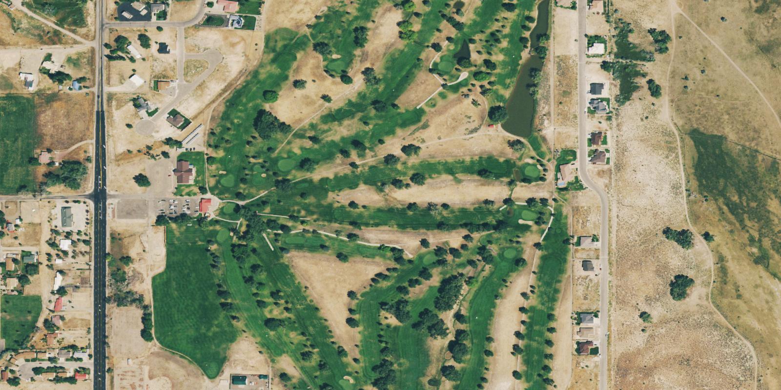 Satellite view of Conquistador Golf Course