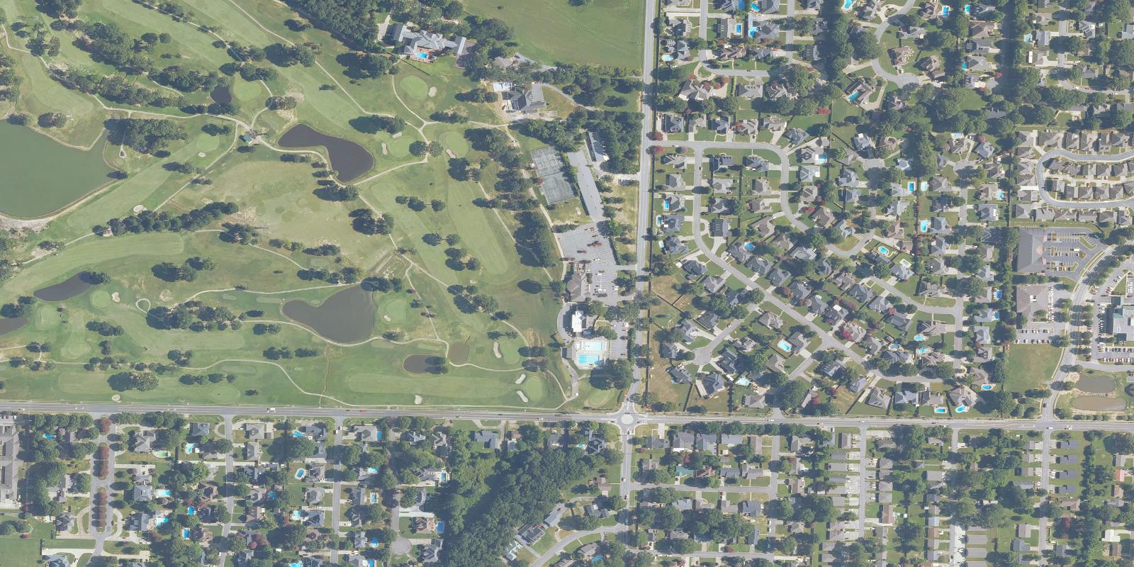 Satellite view of Conway Country Club