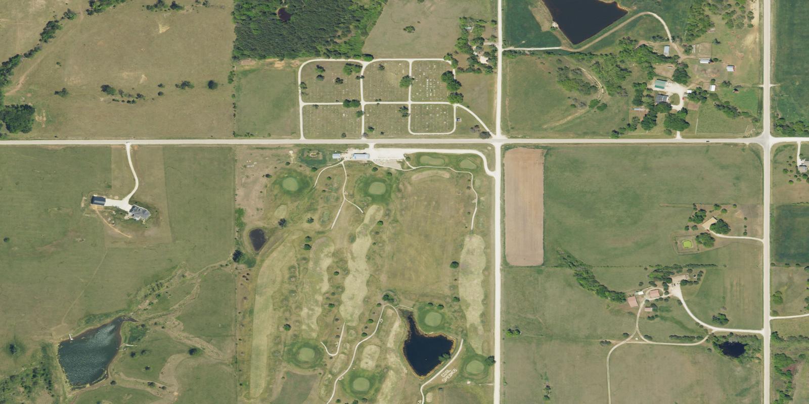 Satellite view of Cool Springs Golf Course