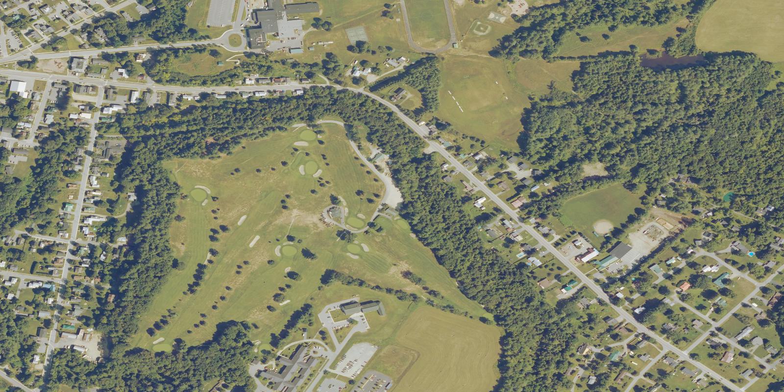 Satellite view of Copley Country Club