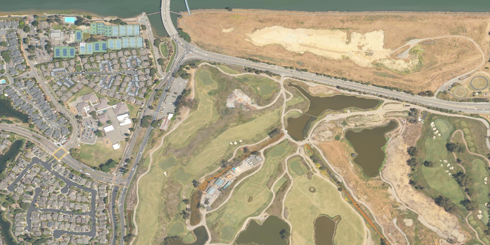 Satellite view of Corica Park The Earl Fry North Course
