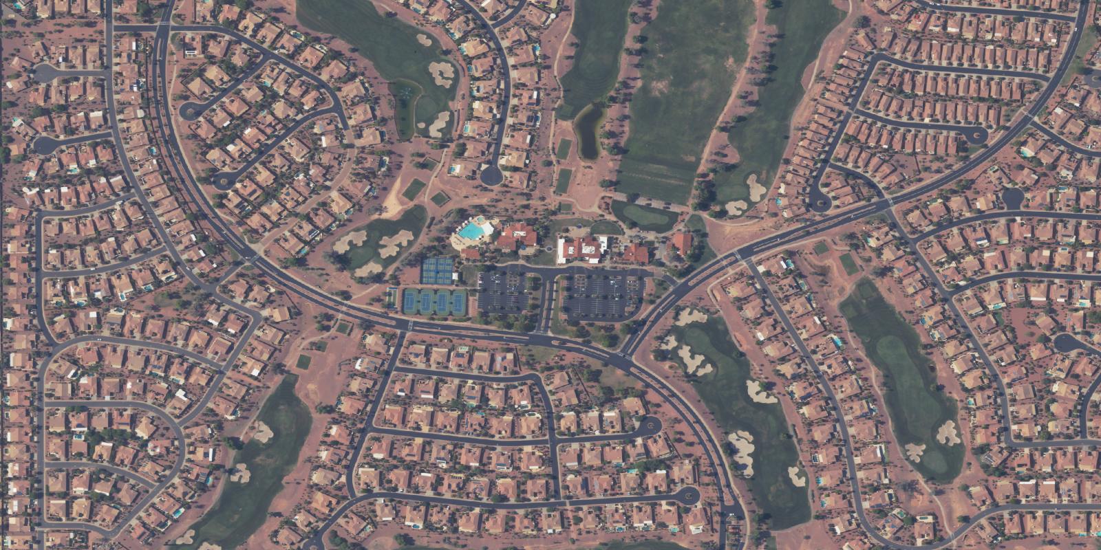 Satellite view of Corte Bella Golf Club