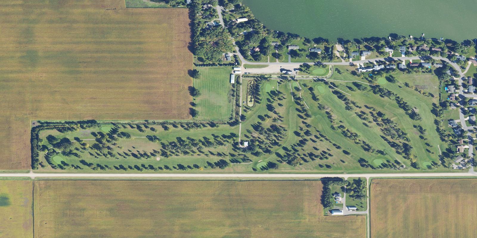 Satellite view of Cottonwood Country Club