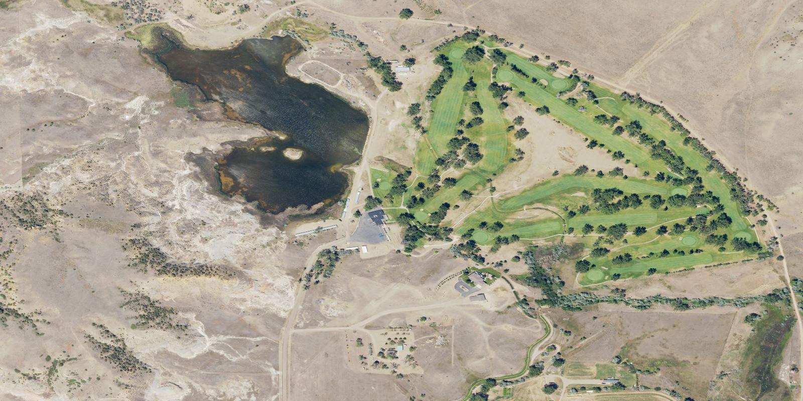 Satellite view of Cottonwood Country Club