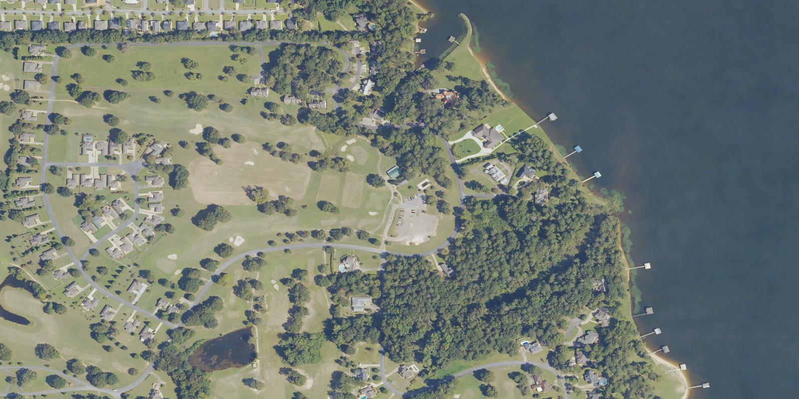 Satellite view of Country Club of Alabama