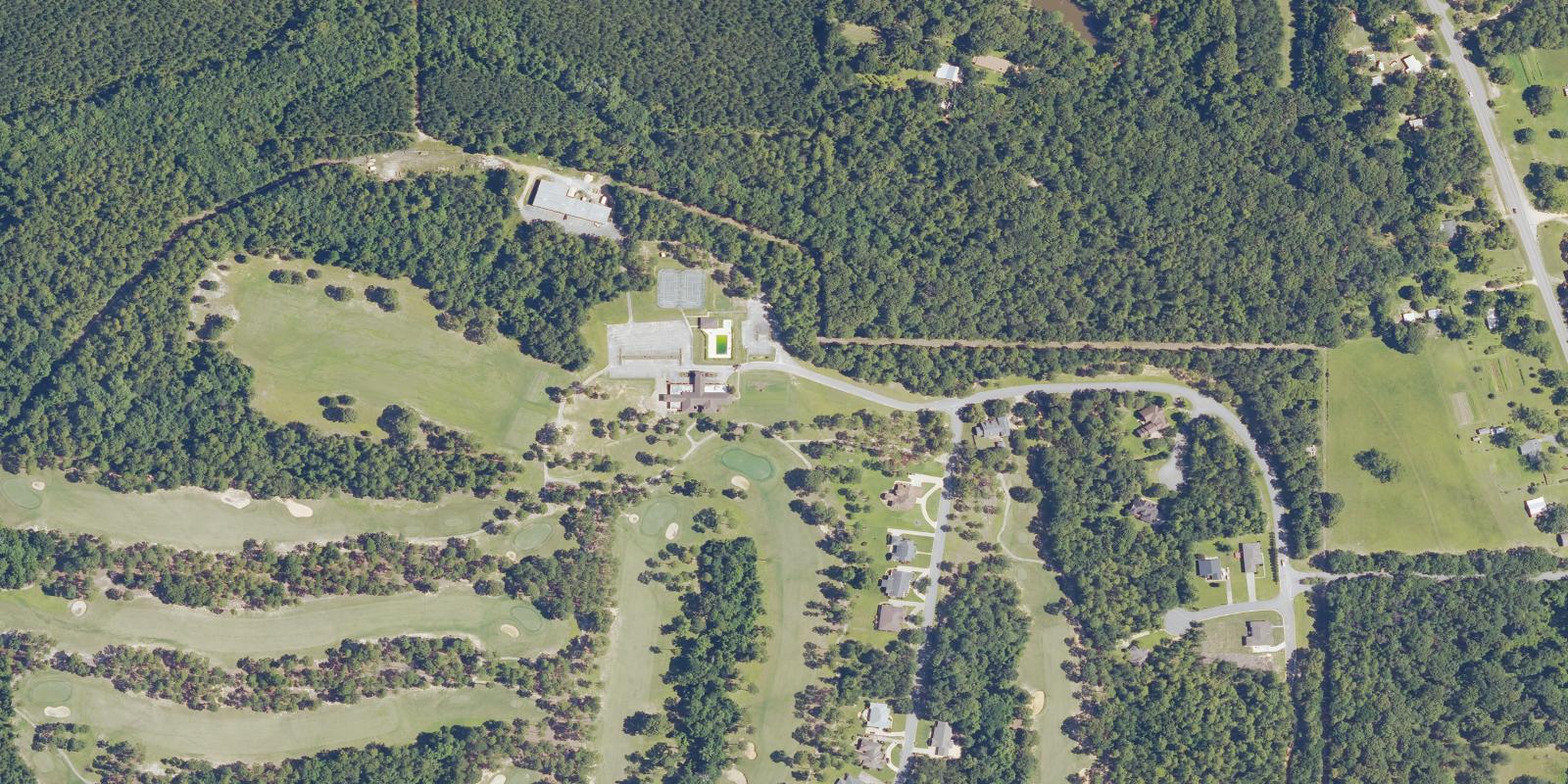 Satellite view of Country Club of Brewton