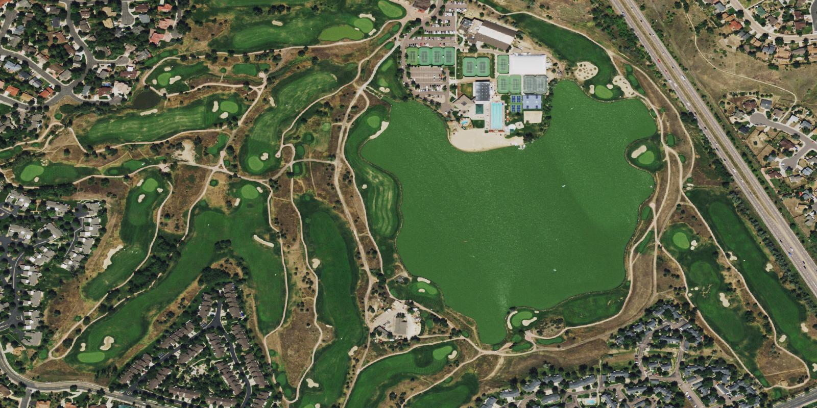 Satellite view of Country Club of Colorado