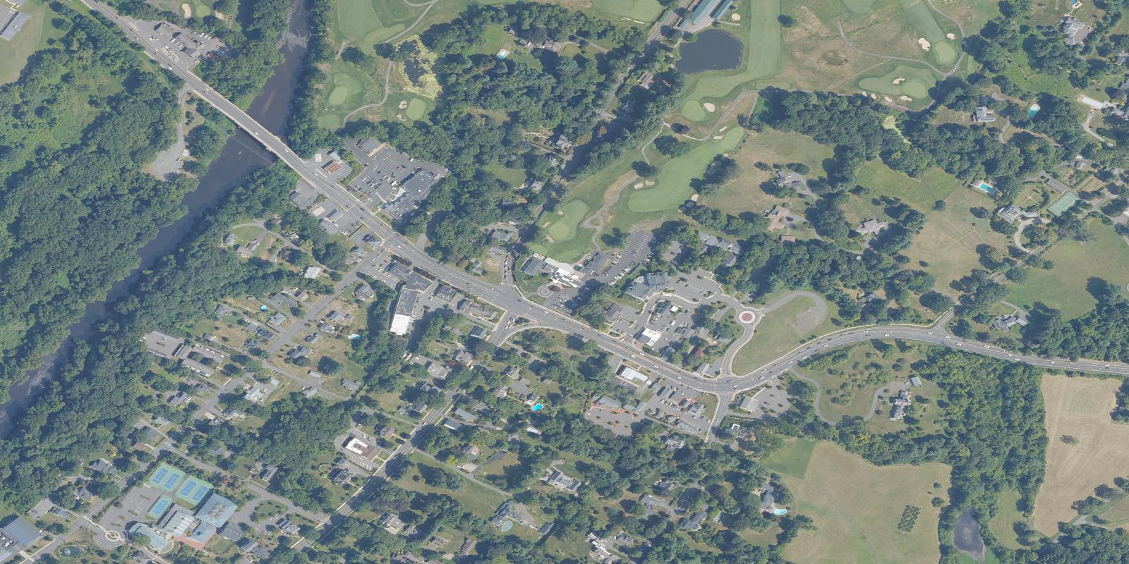 Satellite view of Country Club of Farmington