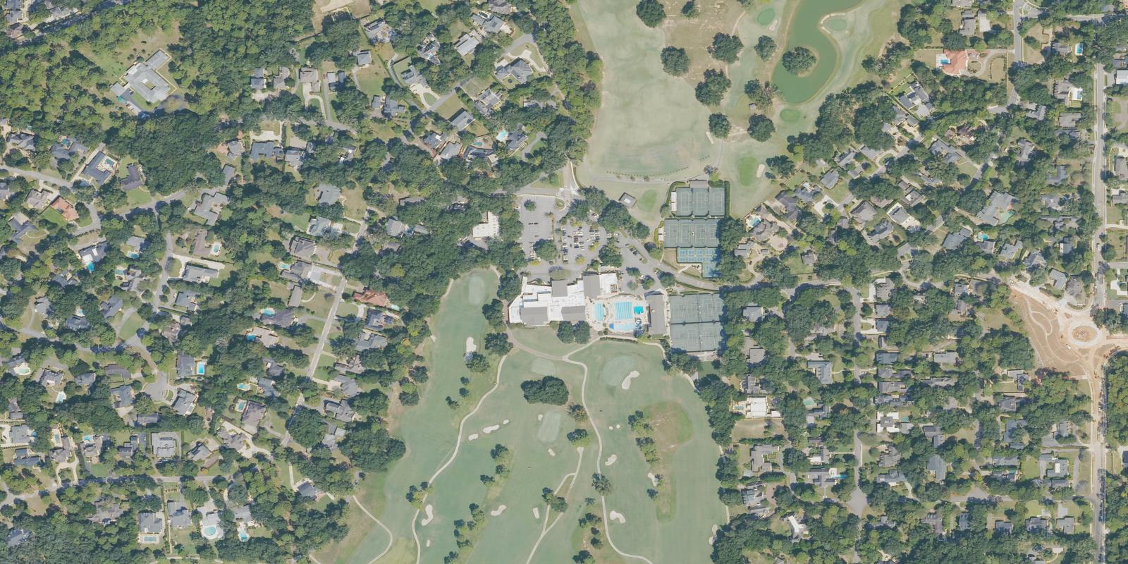 Satellite view of Country Club of Mobile