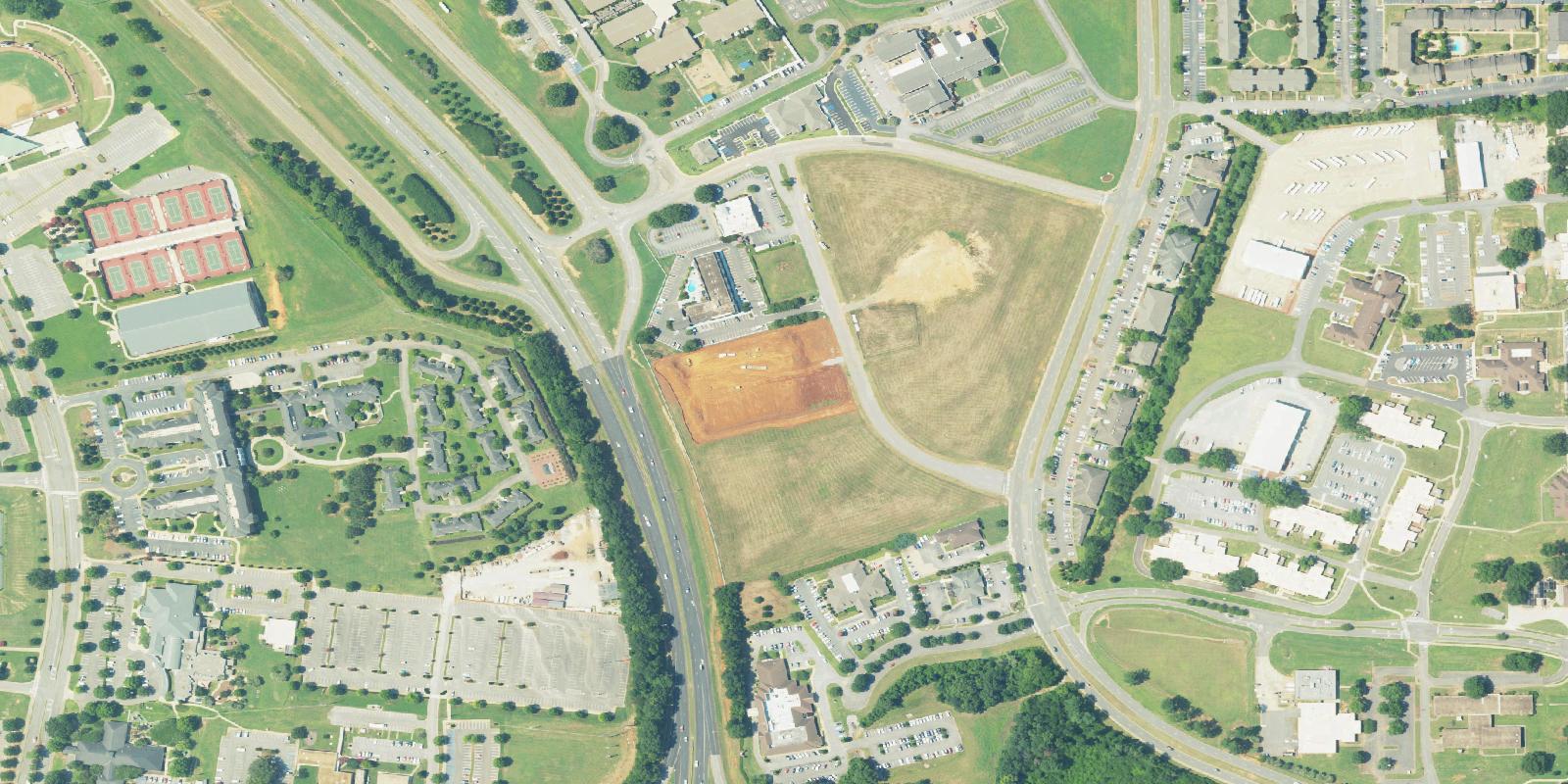 Satellite view of Country Club of Tuscaloosa