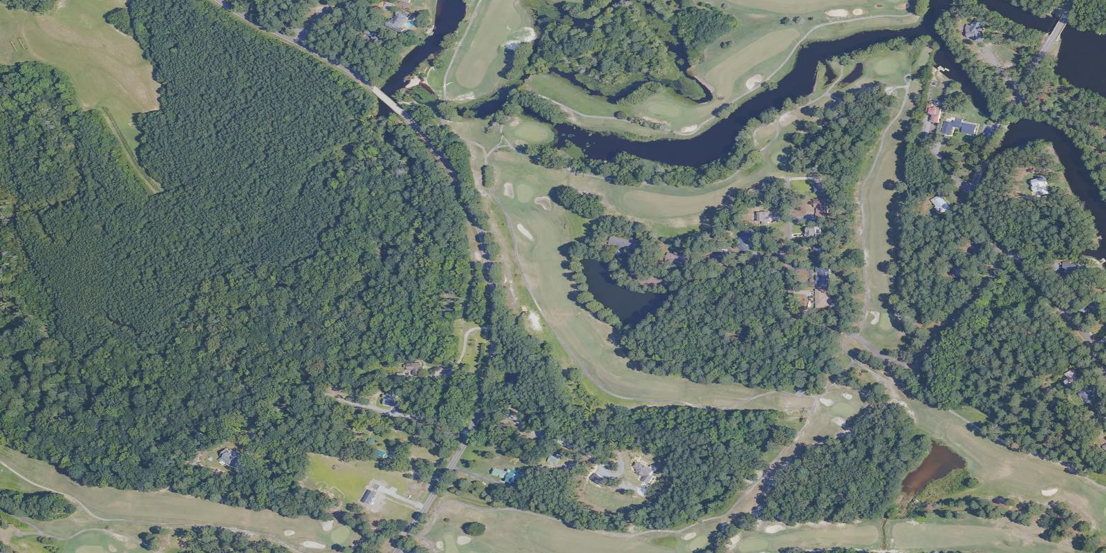 Satellite view of Country Club Of Whispering Pines River Course