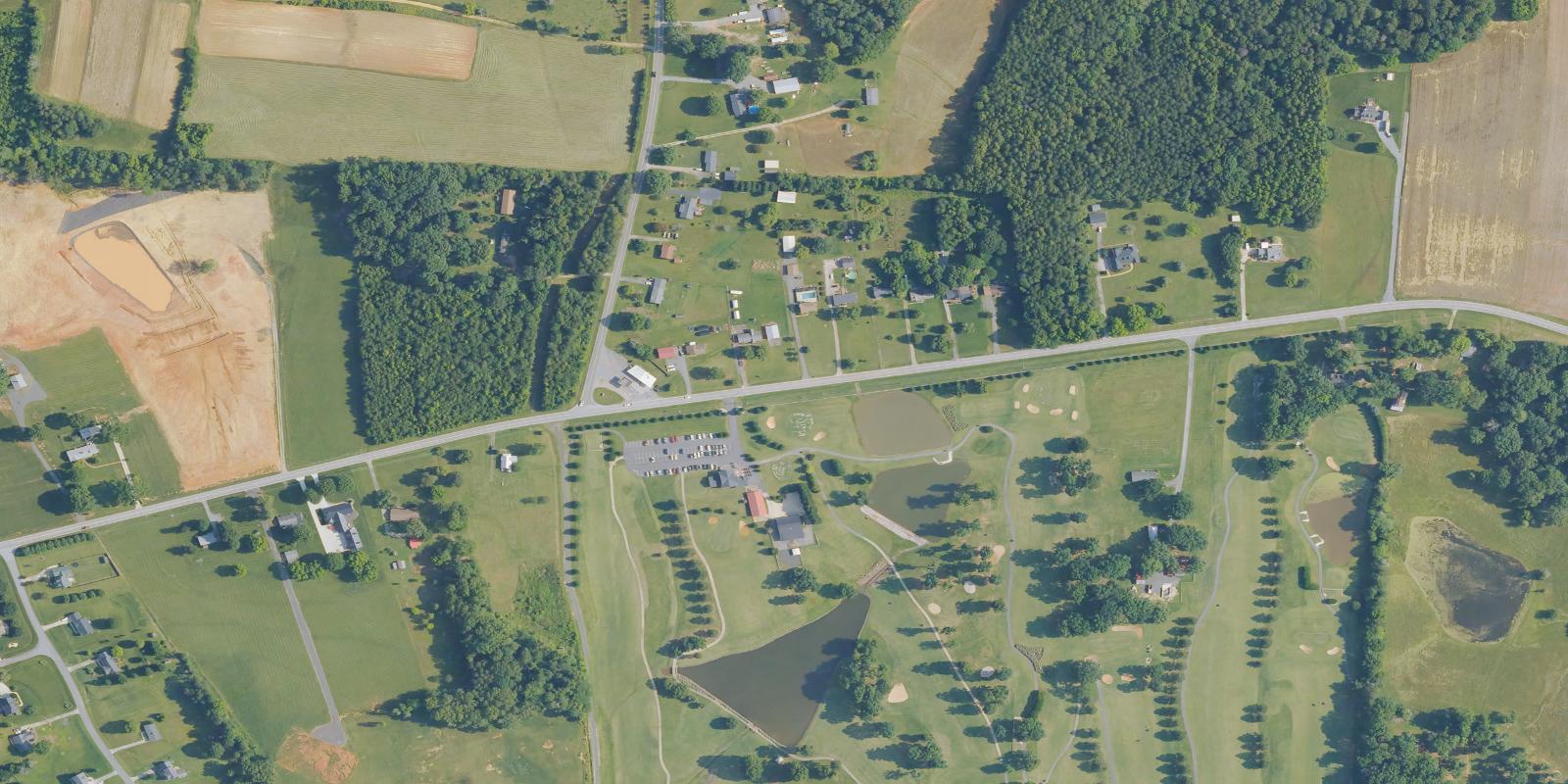 Satellite view of Country Hills Golf Course
