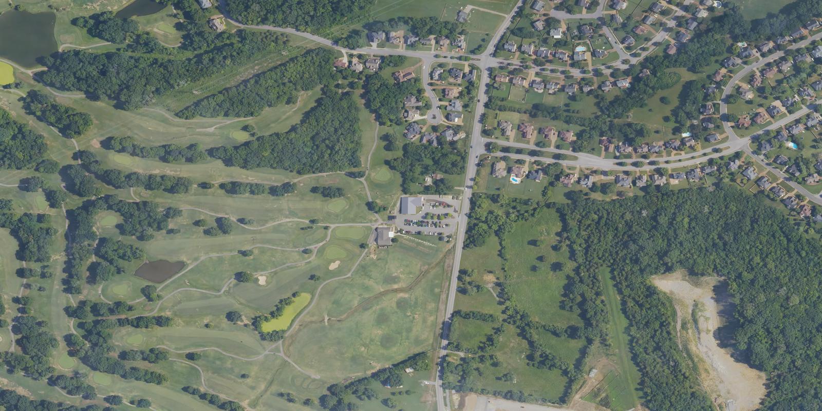 Satellite view of Country Hills Golf Course