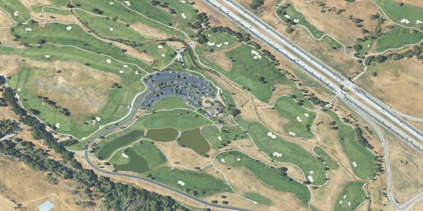 Satellite view of Coyote Creek Golf Club - Valley