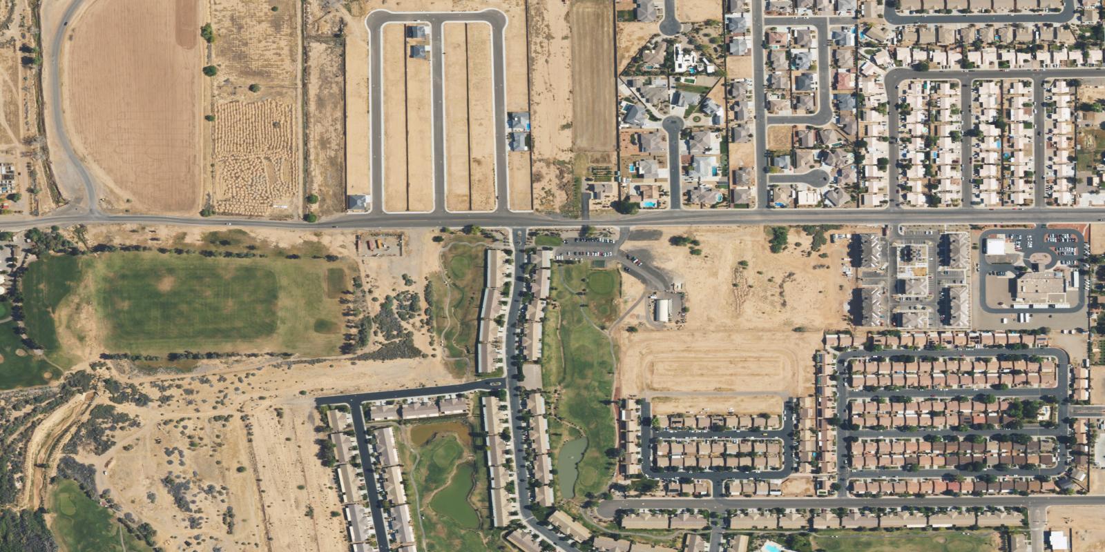 Satellite view of Coyote Willows Golf Club