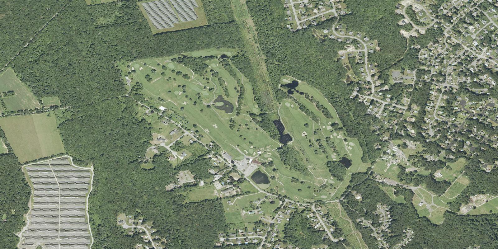 Satellite view of Cranston