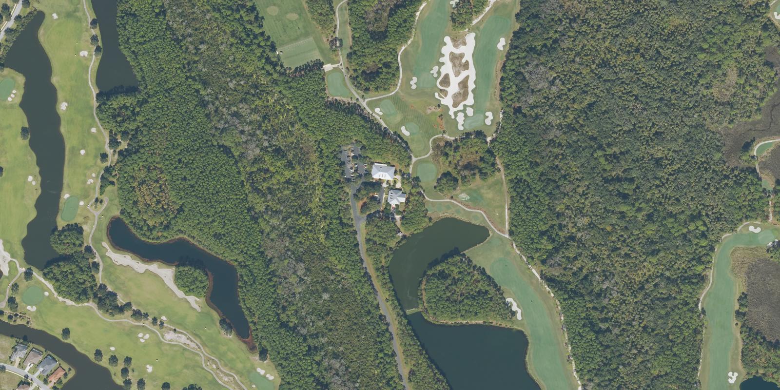 Satellite view of Creek Course At Hammock Dunes
